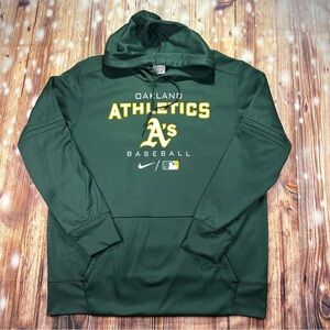 Nike Dri-Fit Oakland Athletics Men’s Hoodie Performance Sweatshirt Size XL